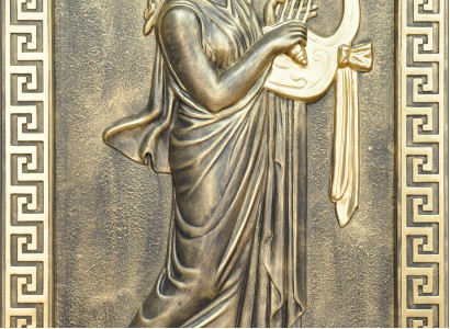 Music Wall Relief Antique Style Relief Wall Painting Antique Handcrafted God Image New
